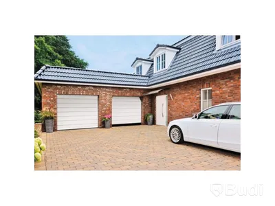(NEW) GARAGE DOOR HÖRMANN ISOMATIC 2375X2000X40MM WHITE