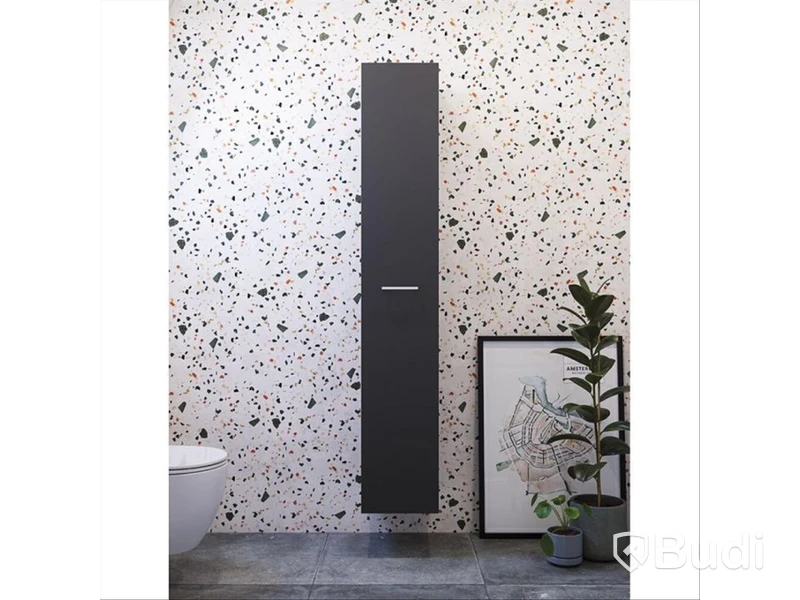 (NEW) CAMARGUE ELVA TALL CABINET BLACK 30 CM