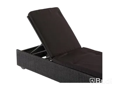 (NEW) SUN LOUNGER SUNFUN VASSE BLACK