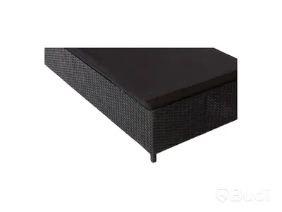 (NEW) SUN LOUNGER SUNFUN VASSE BLACK