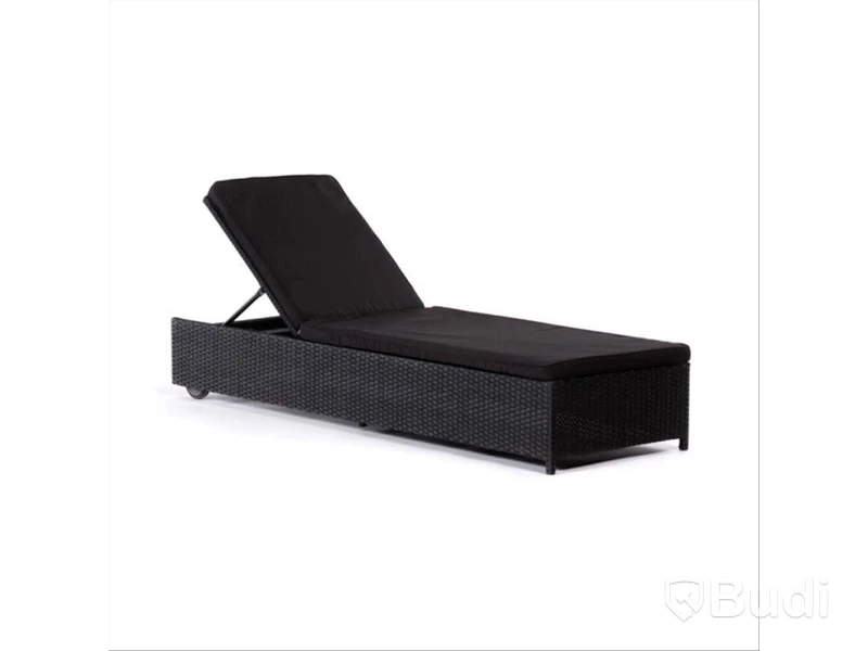 (NEW) SUN LOUNGER SUNFUN VASSE BLACK