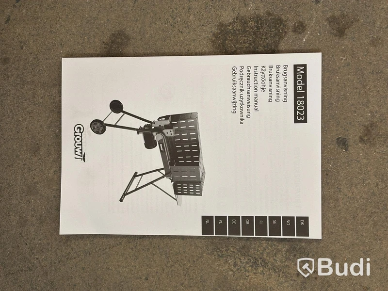 Vedklyv Grouw 500kg 1500W - Reservdelsobjekt