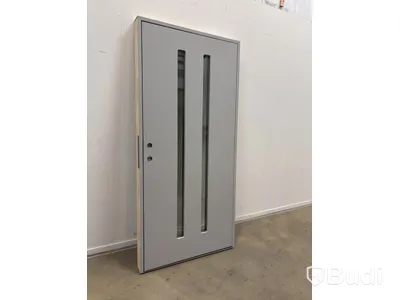 (NEW) Solid Elements Exterior Door, VD Funkis M4, light grey, right-hand
