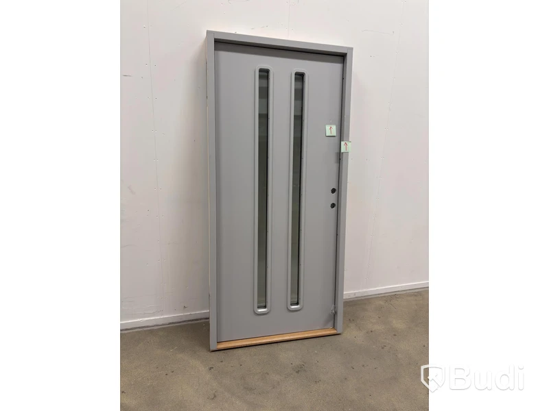 (NEW) Solid Elements Exterior Door, VD Funkis M4, light grey, right-hand