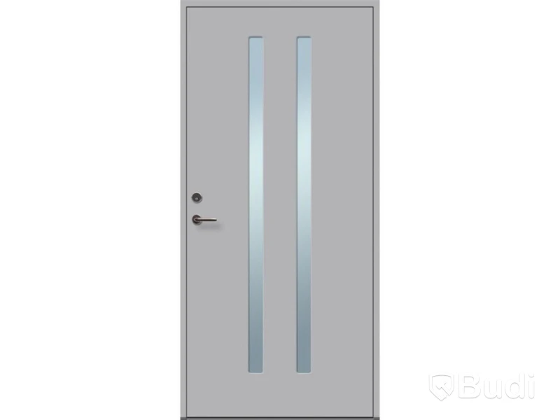 (NEW) Solid Elements Exterior Door, VD Funkis M4, light grey, right-hand
