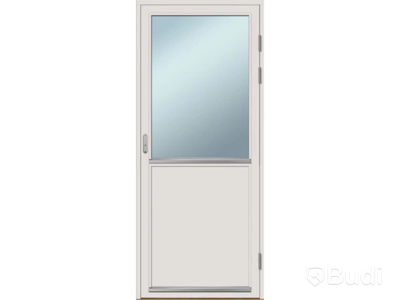 (NEW) PATIO DOOR SOLID ELEMENTS 3-GLAZED VHED 9x21/13 WOOD RIGHT-HINGED