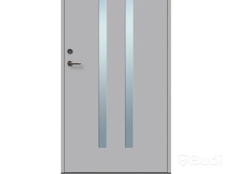 YTTERDÖRR SOLID ELEMENTS FUNKIS 10X21 HÖGER M4 LJUSGRÅ