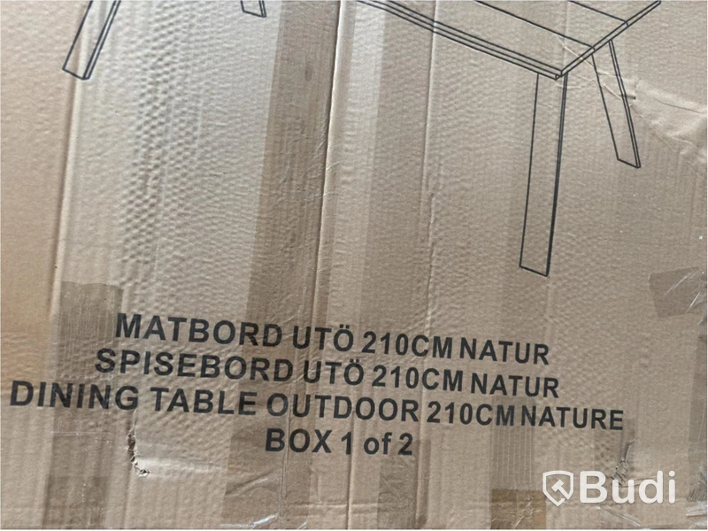 (NEW) SUNFUN UTÖ DINING TABLE, NATURAL