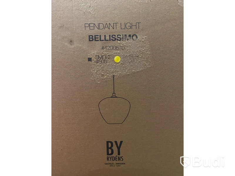 TAKLAMPA BY RYDENS BELLISSIMO GRANDE Ø40CM AMBER