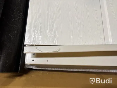 Garageport Isomatic 500 Special, 2375x2000, vit, wood