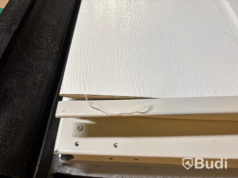 Garageport Isomatic 500 Special, 2375x2000, vit, wood
