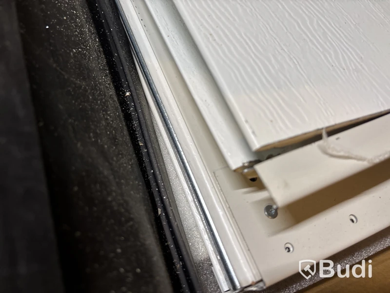 Garageport Isomatic 500 Special, 2375x2000, vit, wood