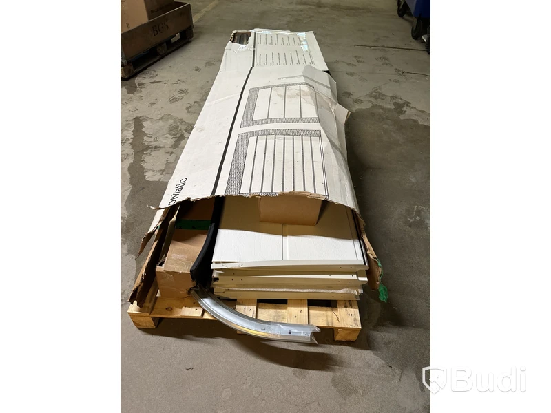 Garageport Isomatic 500 Special, 2375x2000, vit, wood