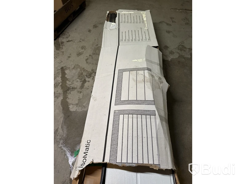 Garageport Isomatic 500 Special, 2375x2000, vit, wood
