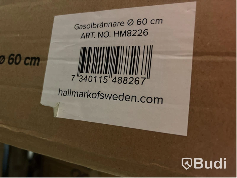 GASOLBRÄNNARE TILL STEKHÄLL HÄLLMARK Ø60CM