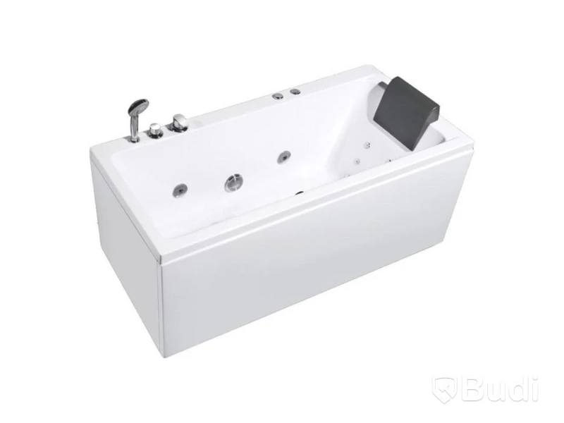 (NEW) Wellino Rectangle whirlpool bathtub