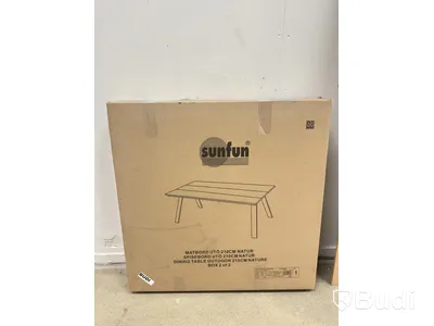 MATBORD SUNFUN UTÖ 210X100CM NATUR