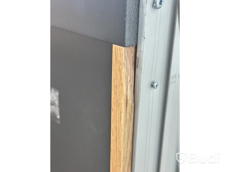 (NEW) SOLID ELEMENTS YSTAD EXTERIOR DOOR M10X21 LEFT-HAND, BLACK