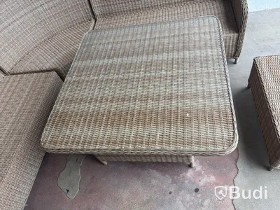 (NEW) SUNFUN FÅRÖ LOUNGE SET, SYNTHETIC RATTAN, NATURAL