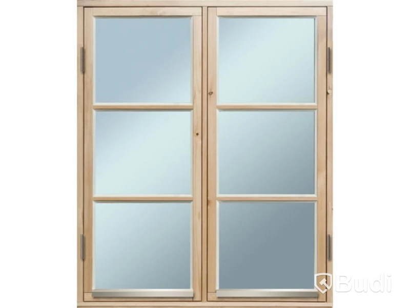 SOLID ELEMENTS SIDE-HUNG WINDOW 10X12 2-CASEMENT 1+1 UNTREATED