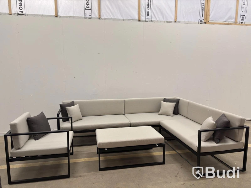 (NEW) Sensum lounge set, 4 pieces + table