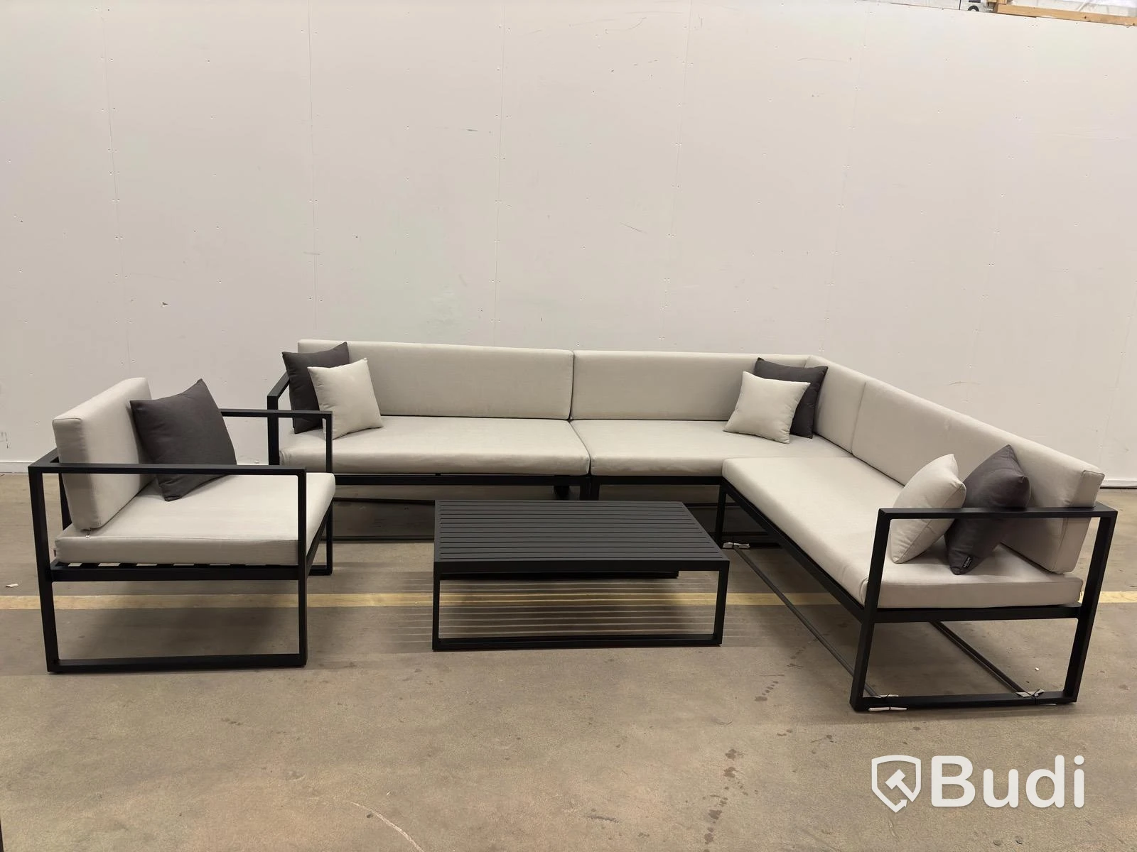 (NEW) Sensum lounge set, 4 pieces + table