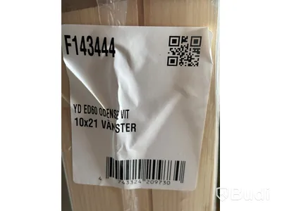 YTTERDÖRR SOLID ELEMENTS ODENSE 10X21 VÄNSTER VIT