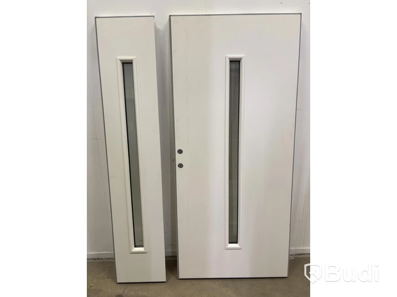 PARDÖRR SOLID ELEMENTS VÄXJÖ 14X21 PARDÖRR VÄNSTER VIT