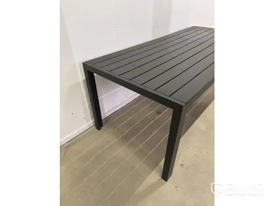 MATBORD SUNFUN SANDVIK 90X205CM SVART