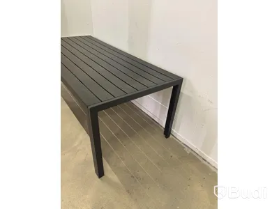 MATBORD SUNFUN SANDVIK 90X205CM SVART