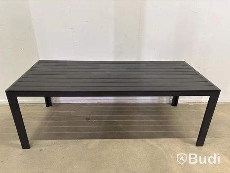 MATBORD SUNFUN SANDVIK 90X205CM SVART
