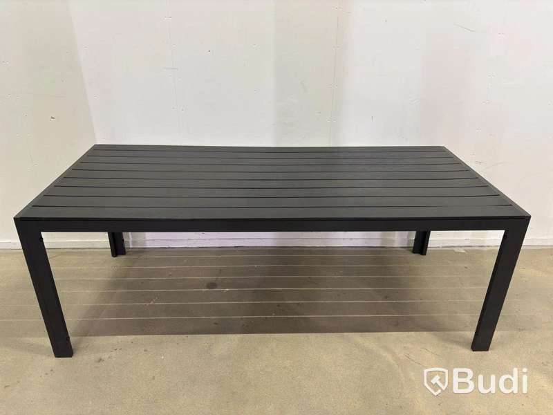 MATBORD SUNFUN SANDVIK 90X205CM SVART