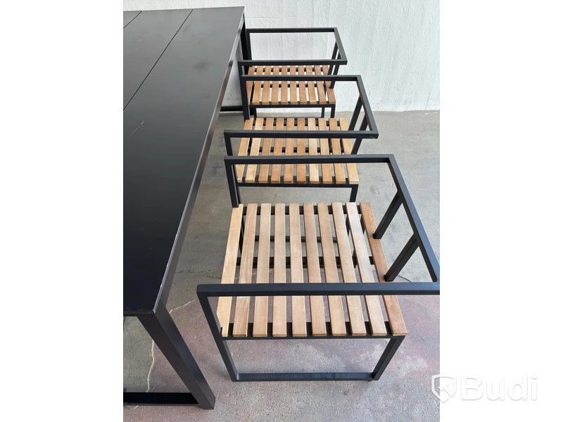 Matgrupp Sensum med bord inkl. 6 st. stolar