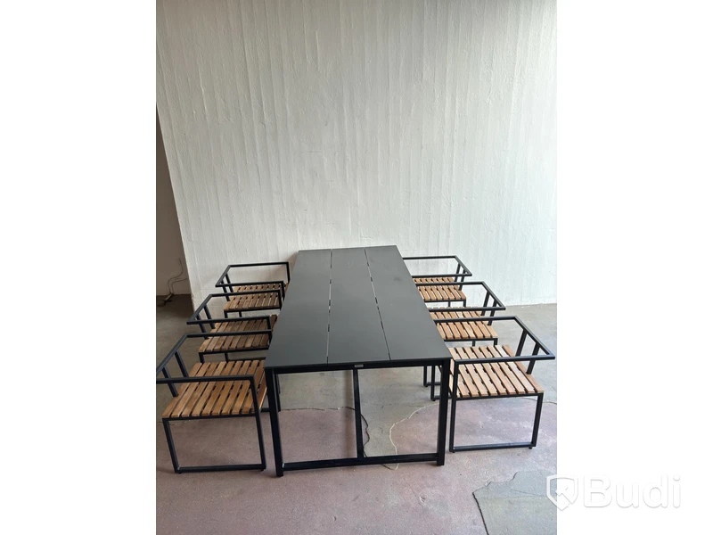 Matgrupp Sensum med bord inkl. 6 st. stolar