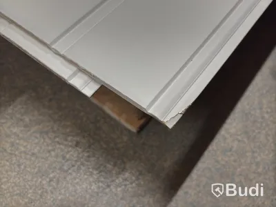 VÄGGPANEL SMARTPANEL BOMULL PERLE VIT  8,6 M2
