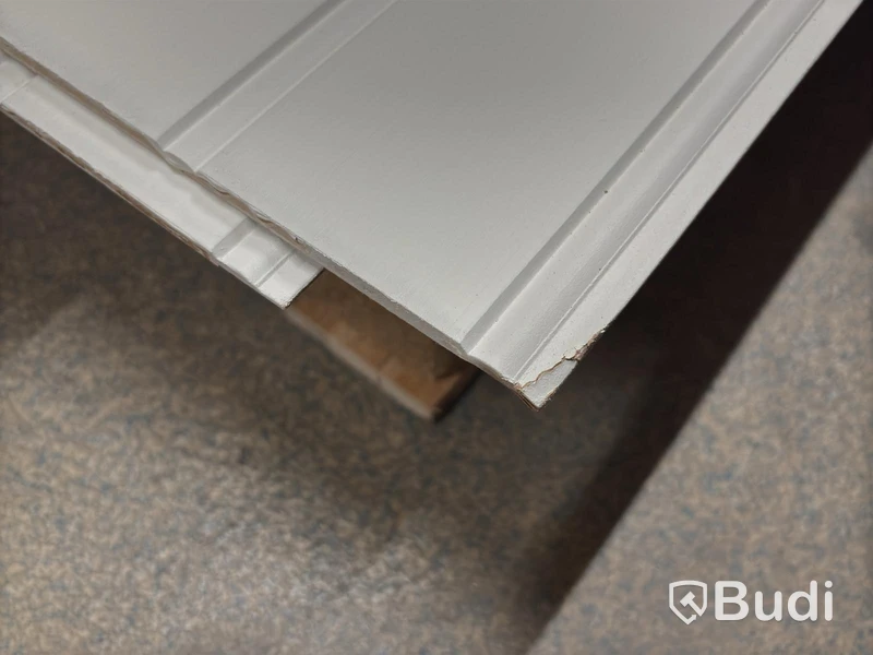 VÄGGPANEL SMARTPANEL BOMULL PERLE VIT  8,6 M2