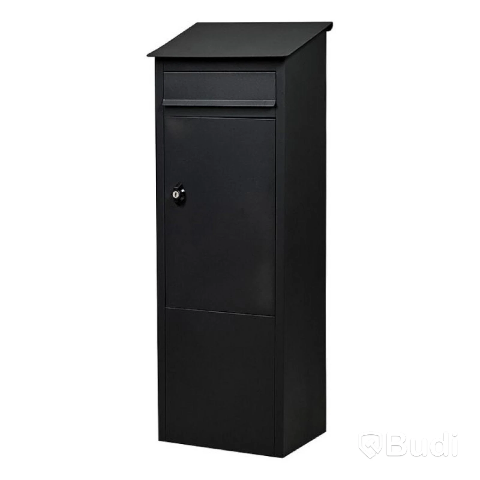 (NEW) HABO 9440B LOCKABLE BLACK MAILBOX