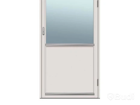 ALTANDÖRR SOLID ELEMENTS VHED 3-GLAS TRÄ 10X21/13 HÖGER