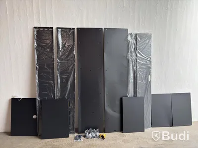 VERKSTADSSKÅP PROBUILDER SKÅP 198CM SVART/GRÅ