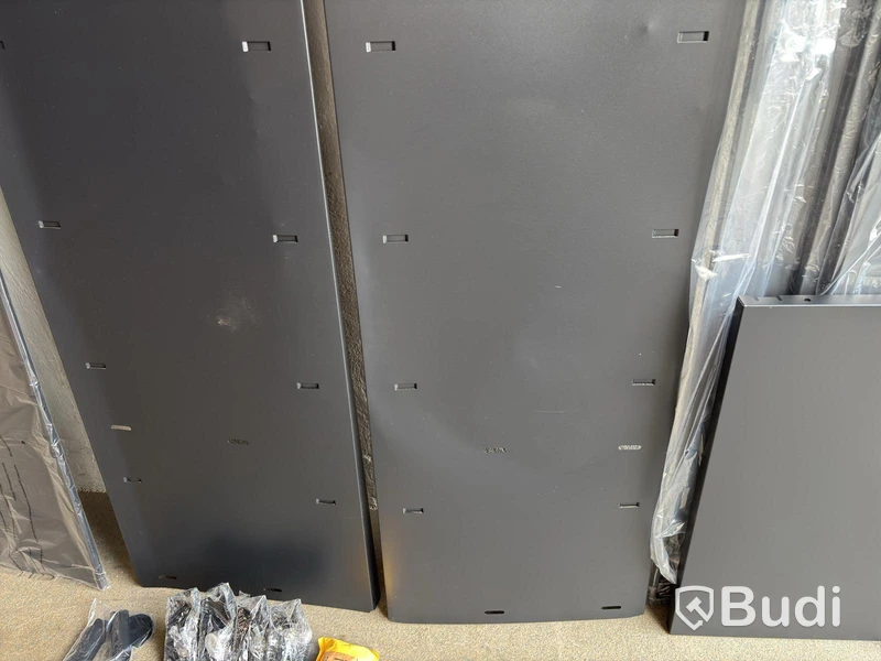 VERKSTADSSKÅP PROBUILDER SKÅP 198CM SVART/GRÅ