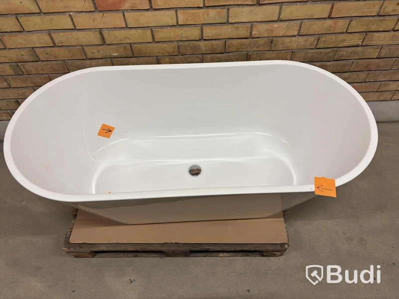 RIVA EMMA FREESTANDING BATHTUB 160 CM WHITE