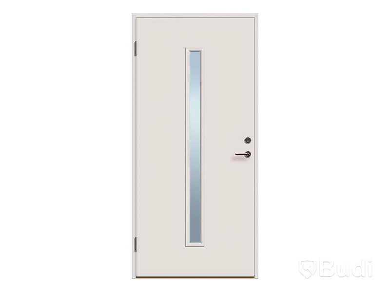 YTTERDÖRR SOLID ELEMENTS ODENSE 10X21 VÄNSTER VIT