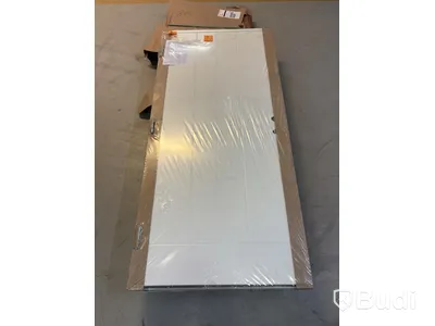 (NEW) FIRE AND SOUND DOOR SOLID ELEMENTS YSTAD 10X21 - LEFT-HUNG, WHITE