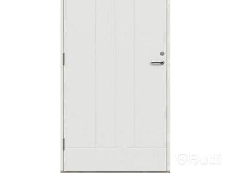 BRAND- & LJUDDÖRR SOLID ELEMENTS YSTAD 10X21 - VÄNSTER VIT