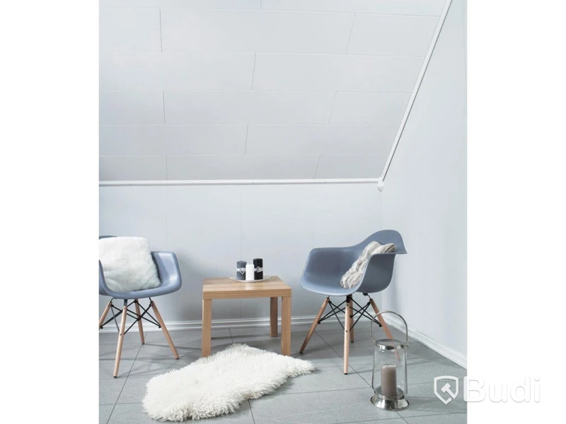 8 pcs. HUNTONIT BRILLIANT WHITE CEILING PANELS 11X300X1220MM