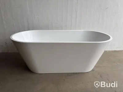 (NEW) RIVA EMMA FREESTANDING BATHTUB 160CM WHITE