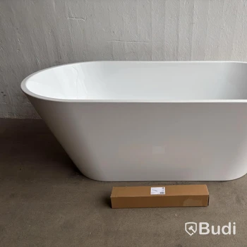 (NEW) RIVA EMMA FREESTANDING BATHTUB 160CM WHITE