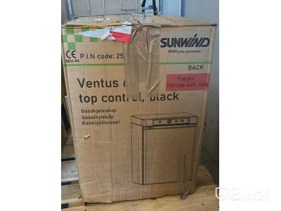 GASOLKYLSKÅP SUNWIND VENTUS 60 60L SVART