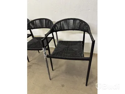 6 st. stolar för utomhusbruk