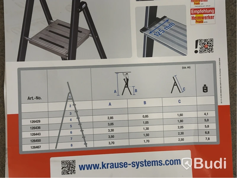 Trappstege Krause, Securo 2,3M 7 STEG